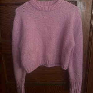 Zara cropped sweater